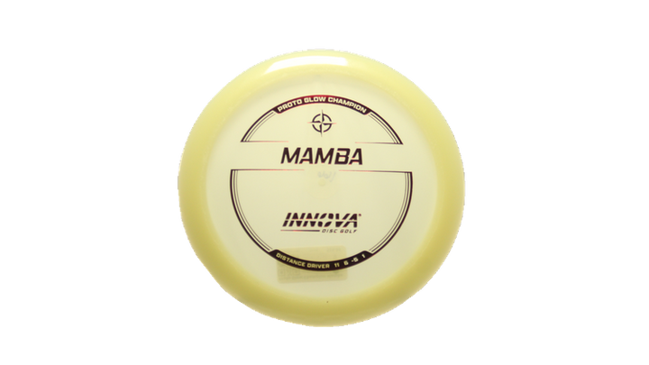 Innova Proto Glow Champion Mamba Distance Driver Front View