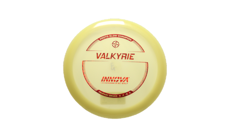 Innova Proto Glow Champion Valkyrie Fairway Driver Front View