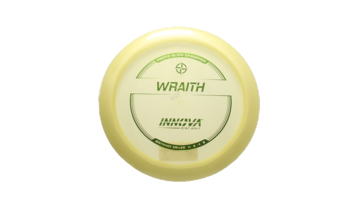 Innova Proto Glow Champion Wraith Distance Driver Front View