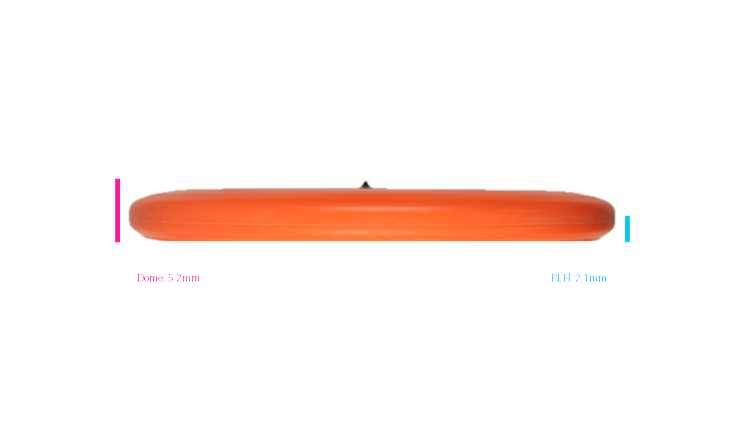 Discraft First Run Putter Line Roost Putter Profile View