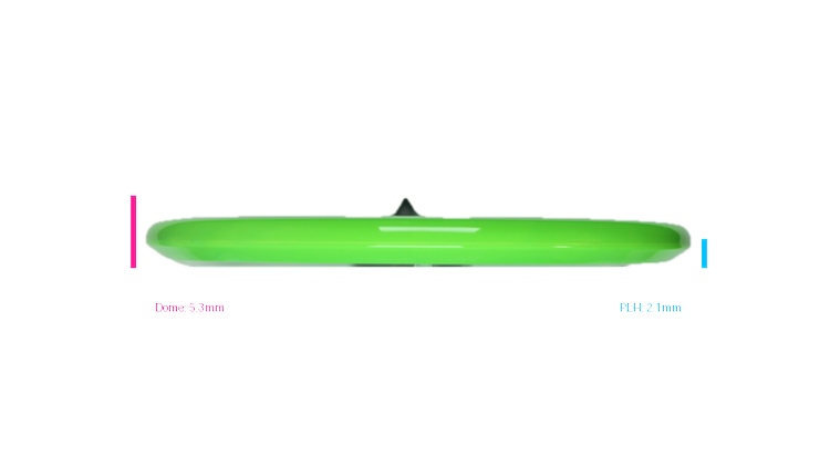 Discraft ESP Zone SS Putter Profile View