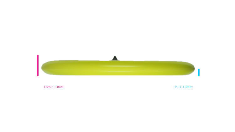 Discraft Paul McBeth Putter Line Soft Luna Putter Profile View