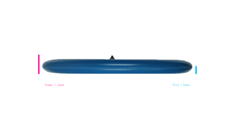 Discraft Paul McBeth Putter Line Soft Luna Putter Profile View