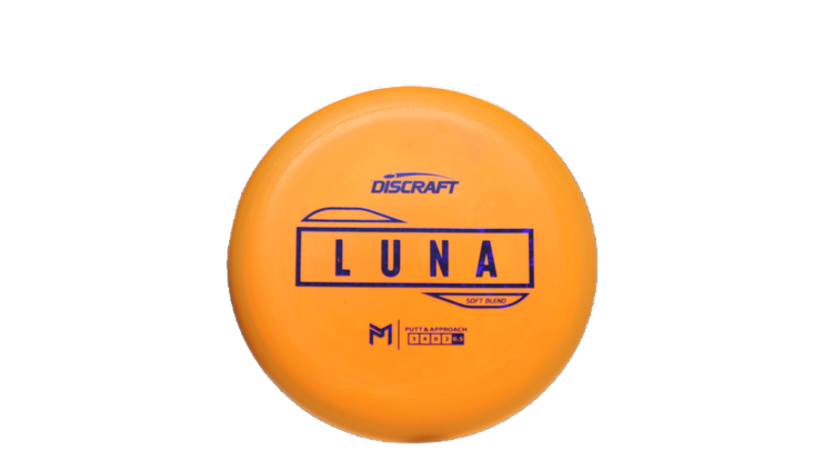 Discraft Paul McBeth Putter Line Soft Luna Putter Front View
