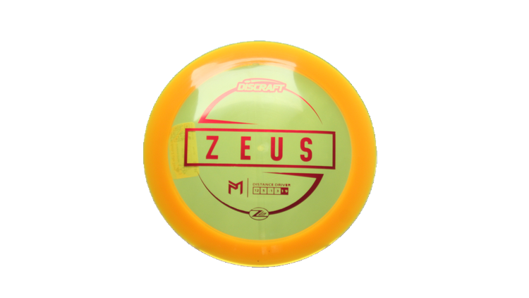 Discraft Paul McBeth Z Lite Zeus Distance Driver Front View