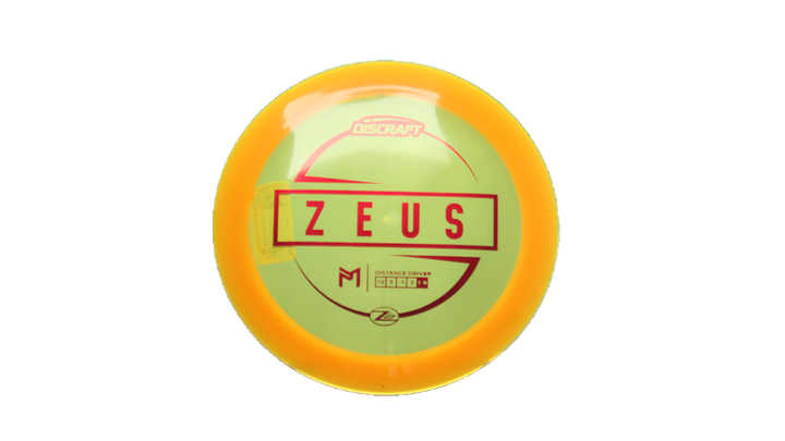 Discraft Paul McBeth Z Lite Zeus Distance Driver Front View