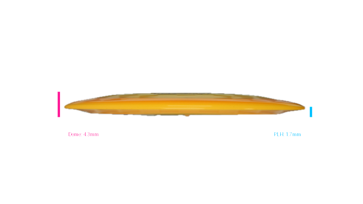 Discraft Paul McBeth Z Lite Zeus Distance Driver Profile View