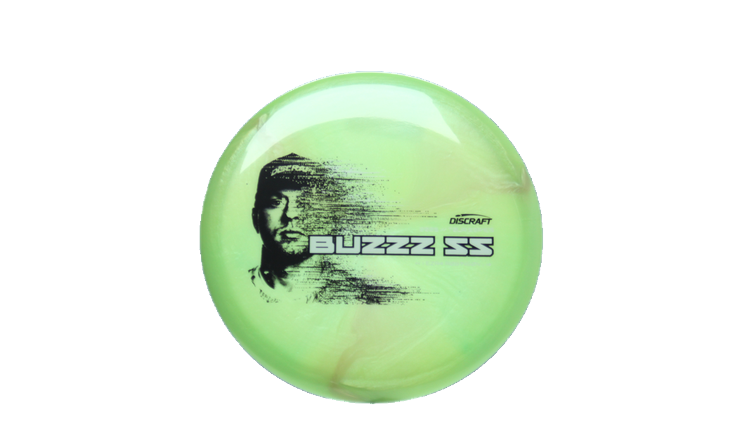 Discraft 2026 Ezra Robinson Tour Series TItanium Buzzz SS Midrange Front View