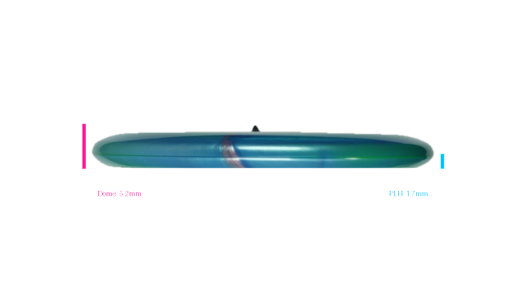 Discraft 2026 Paul McBeth Tour Series TItanium Luna Putter Profile View