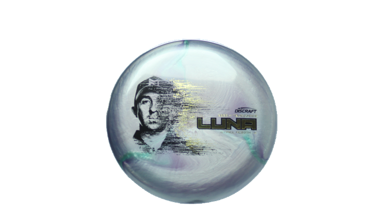 Discraft 2026 Paul McBeth Tour Series TItanium Luna Putter Front View