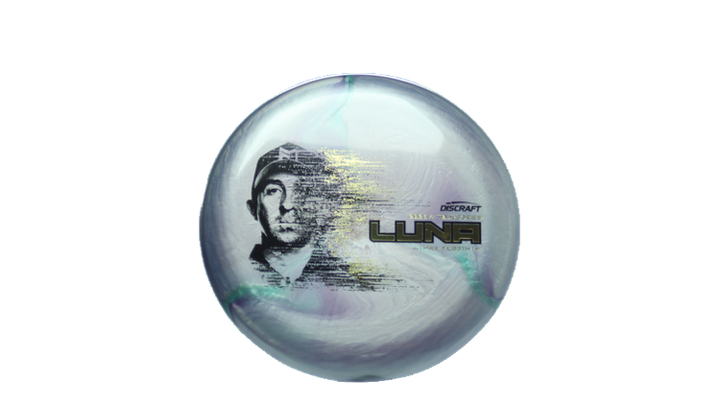 Discraft 2026 Paul McBeth Tour Series TItanium Luna Putter Front View