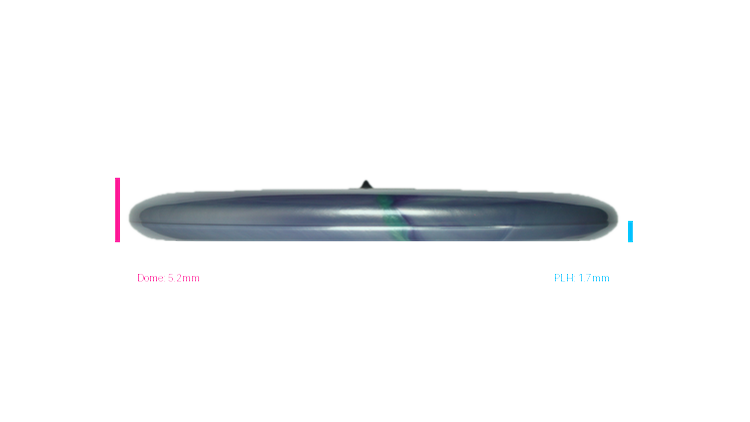 Discraft 2026 Paul McBeth Tour Series TItanium Luna Putter Profile View