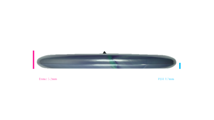 Discraft 2026 Paul McBeth Tour Series TItanium Luna Putter Profile View