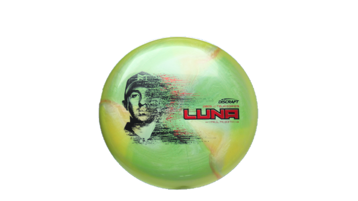 Discraft 2026 Paul McBeth Tour Series TItanium Luna Putter Front View