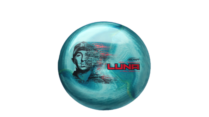 Discraft 2026 Paul McBeth Tour Series TItanium Luna Putter Front View