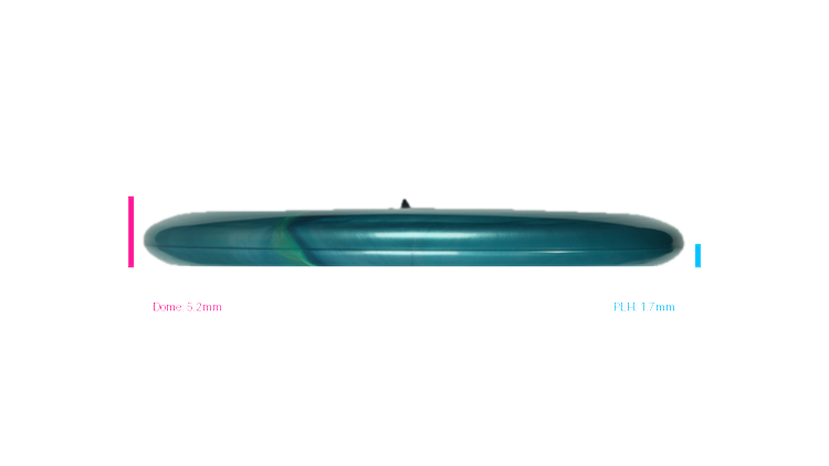 Discraft 2026 Paul McBeth Tour Series TItanium Luna Putter Profile View