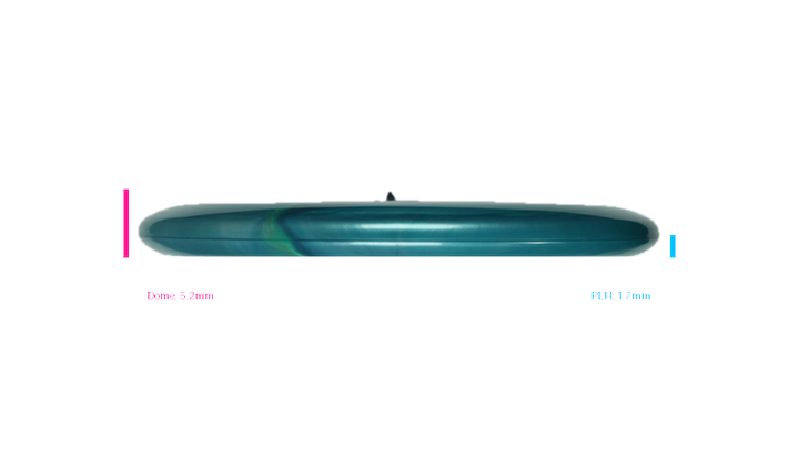 Discraft 2026 Paul McBeth Tour Series TItanium Luna Putter Profile View