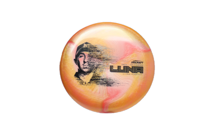 Discraft 2026 Paul McBeth Tour Series TItanium Luna Putter Front View