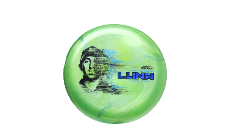 Discraft 2026 Paul McBeth Tour Series TItanium Luna Putter Front View