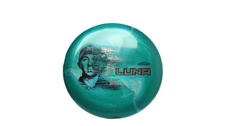 Discraft 2026 Paul McBeth Tour Series TItanium Luna Putter Front View