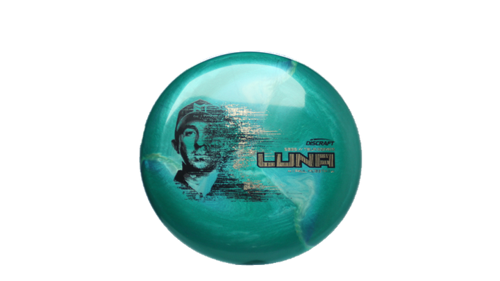 Discraft 2026 Paul McBeth Tour Series TItanium Luna Putter Front View