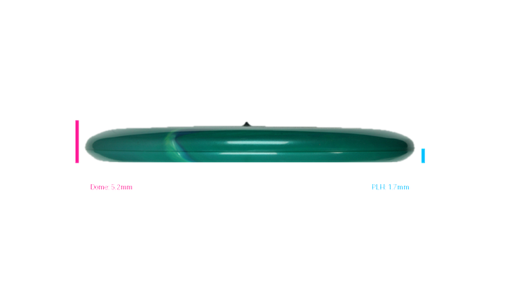 Discraft 2026 Paul McBeth Tour Series TItanium Luna Putter Profile View
