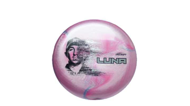 Discraft 2026 Paul McBeth Tour Series TItanium Luna Putter Front View
