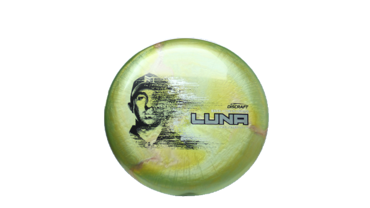 Discraft 2026 Paul McBeth Tour Series TItanium Luna Putter Front View