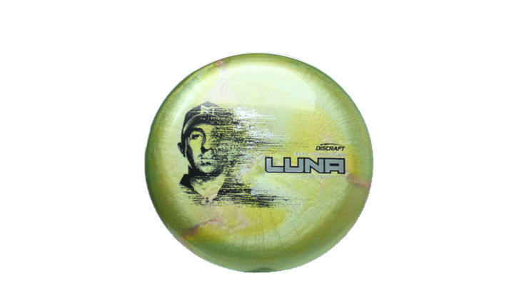 Discraft 2026 Paul McBeth Tour Series TItanium Luna Putter Front View