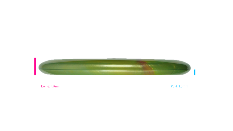 Discraft 2026 Paul McBeth Tour Series TItanium Luna Putter Profile View