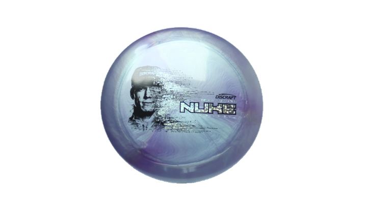 Discraft 2026 Ezra Aderhold Tour Series TItanium Nuke Distance Driver Front View