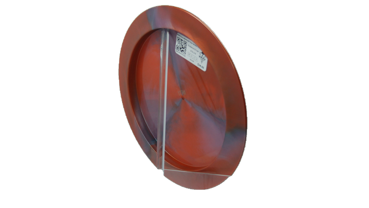 Discraft 2026 Ezra Aderhold Tour Series TItanium Nuke Distance Driver Back View