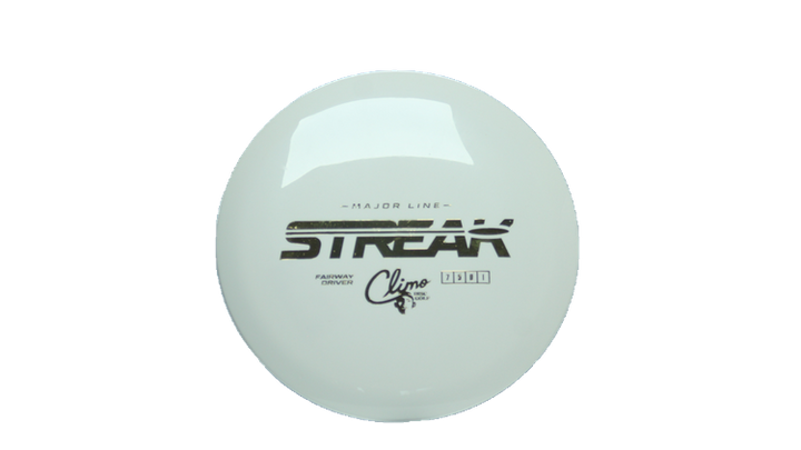 Climo Disc Golf Major Line Streak Fairway Driver Front View