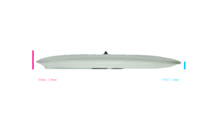 Climo Disc Golf Major Line Streak Fairway Driver Profile View