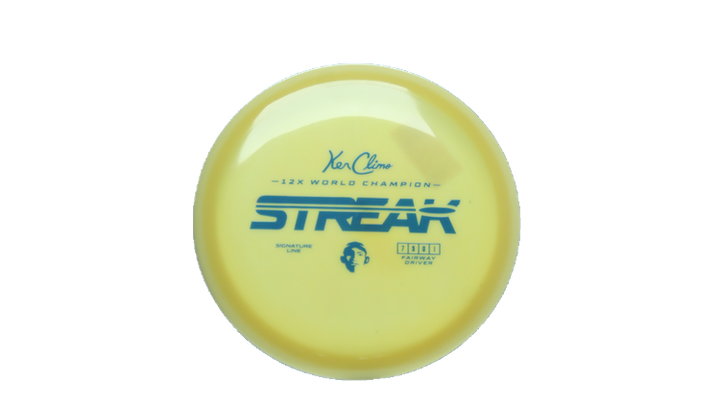Climo Disc Golf Signature Line Streak Fairway Driver Front View