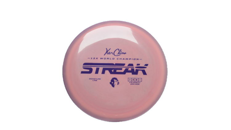 Climo Disc Golf Signature Line Streak Fairway Driver Front View