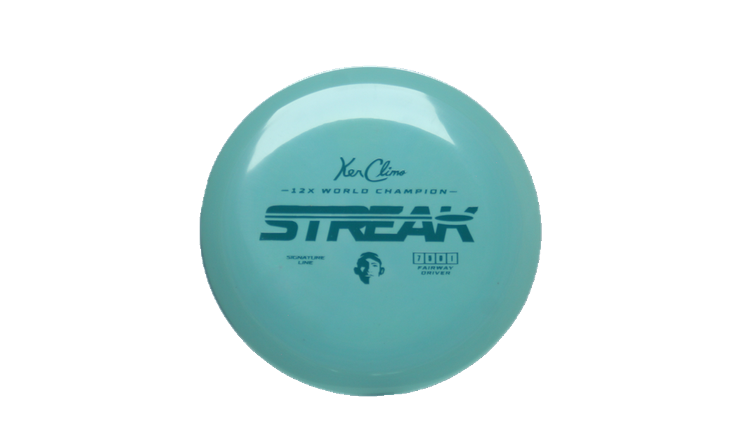 Climo Disc Golf Signature Line Streak Fairway Driver Front View