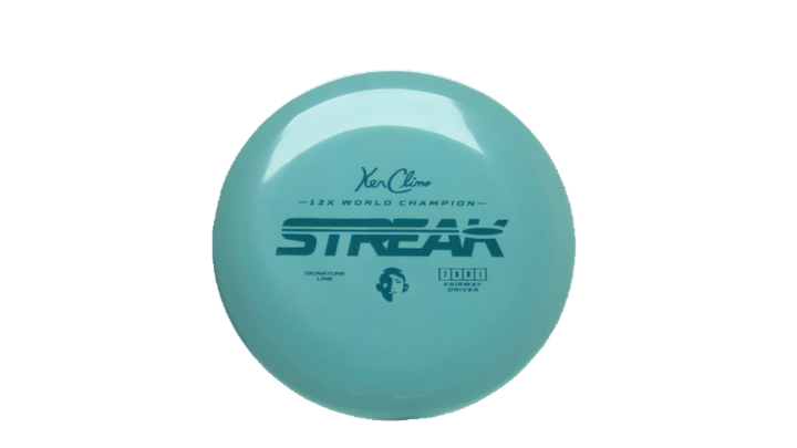 Climo Disc Golf Signature Line Streak Fairway Driver Front View