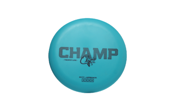 Climo Disc Golf Trophy Line Champ Putter Front View
