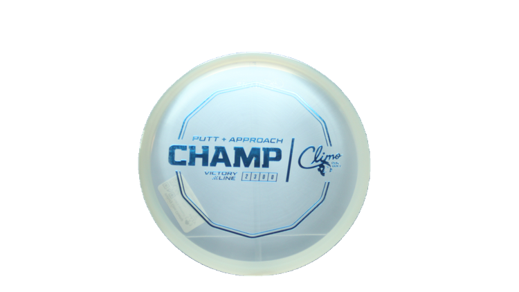 Climo Disc Golf Victory Line Champ Putter Front View