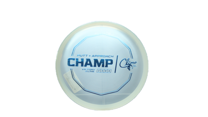 Climo Disc Golf Victory Line Champ Putter Front View