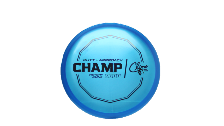 Climo Disc Golf Victory Line Champ Putter Front View