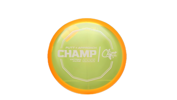Climo Disc Golf Victory Line Champ Putter Front View