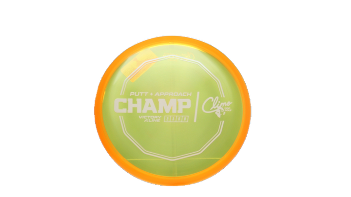 Climo Disc Golf Victory Line Champ Putter Front View