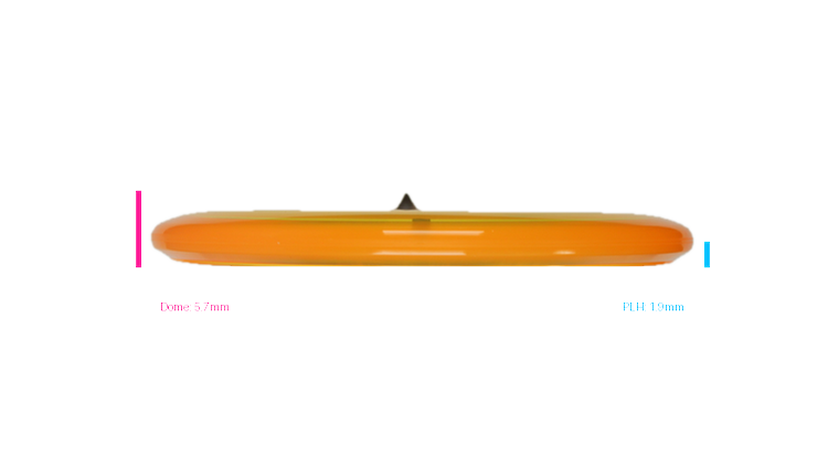 Climo Disc Golf Victory Line Champ Putter Profile View