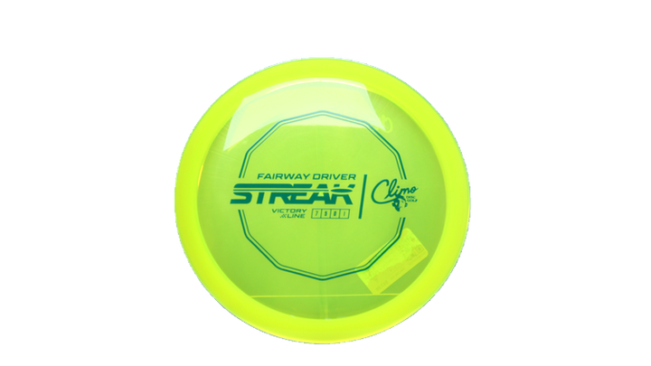 Climo Disc Golf Victory Line Streak Fairway Driver Front View