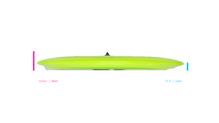 Climo Disc Golf Victory Line Streak Fairway Driver Profile View