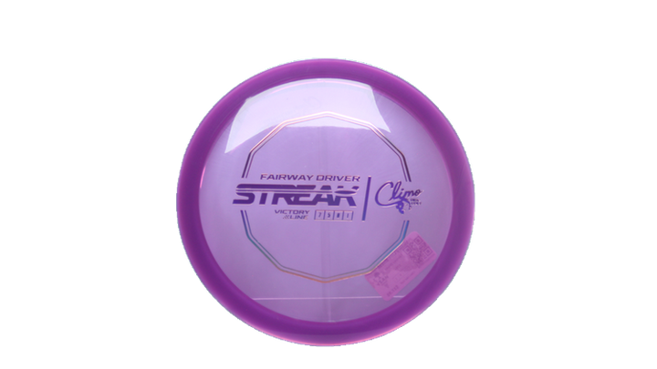 Climo Disc Golf Victory Line Streak Fairway Driver Front View