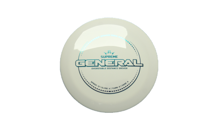Dynamic Discs Supreme General Distance Driver Front View