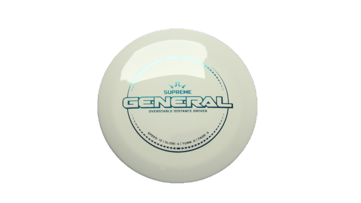 Dynamic Discs Supreme General Distance Driver Front View